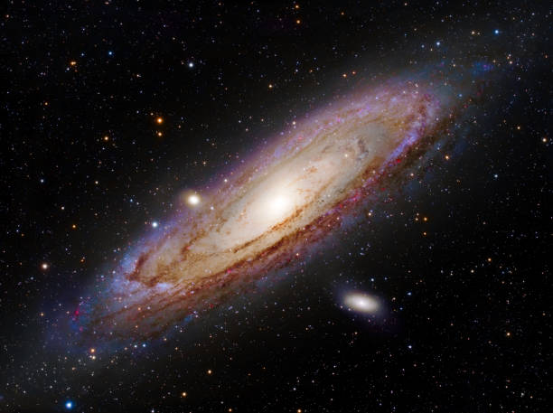 istock Andromeda galaxy, M31, photographed with star-tracker and telescope with long exposure. 1378841576