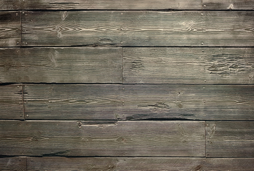 Dark wooden plank wall texture background, old natural pattern of dark wood grained.