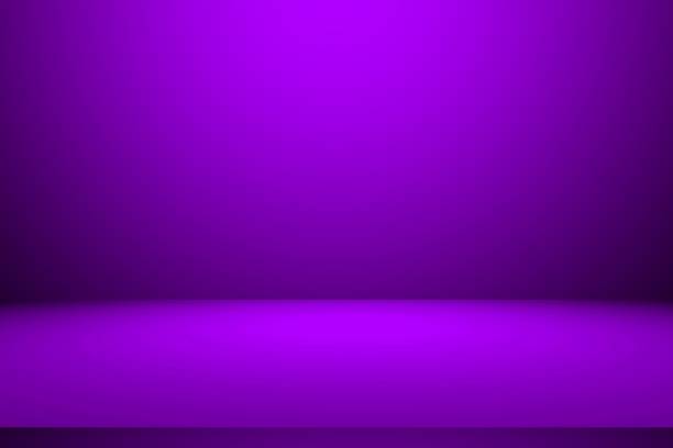 istock Purple room background 1378861152