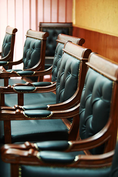 istock Leather Arm Chairs Conference Room 137887674