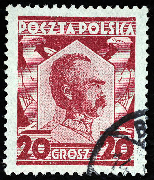 istock Pilsudski on polish postal stamp 137888855