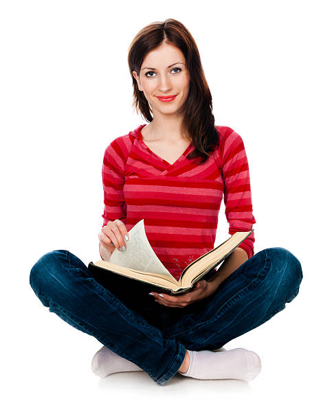 istock beautiful girl student reading a book 137890242