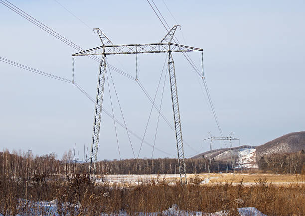 istock Tower of a high-voltage electric main 137892991