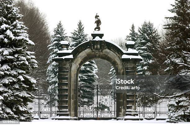 Foto de O Antigo Portão e mais fotos de stock de Ajardinado - Ajardinado, Antiguidade, Arco - Característica arquitetônica