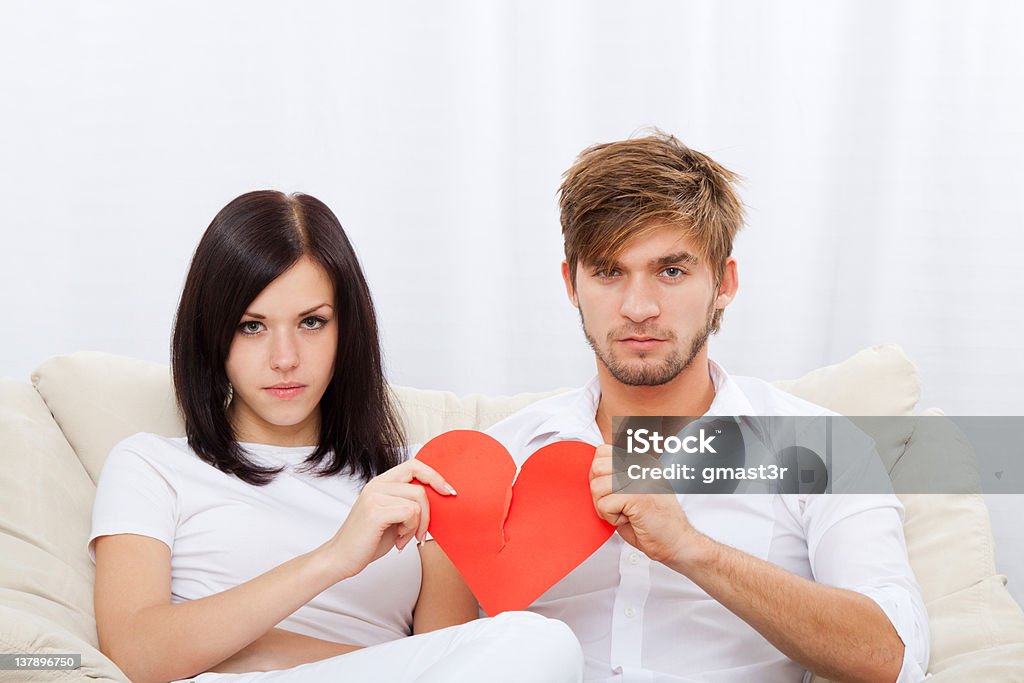 couple coeur de pause - Photo de Adulte libre de droits