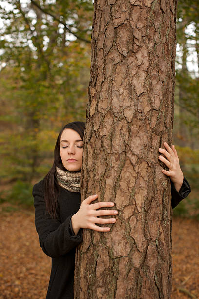 istock Young women in a forest 137896843
