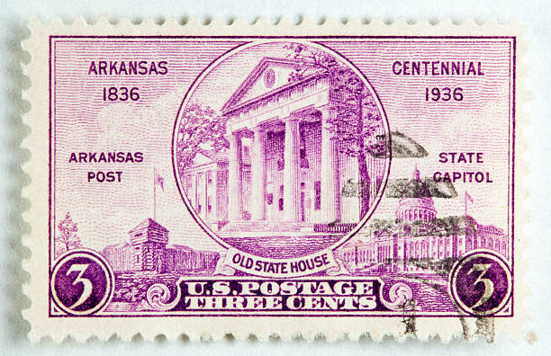 istock old state house of Arkansas for it centennial, circa 1936 137898788