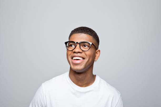 istock Headshot of excited young man 1378992422