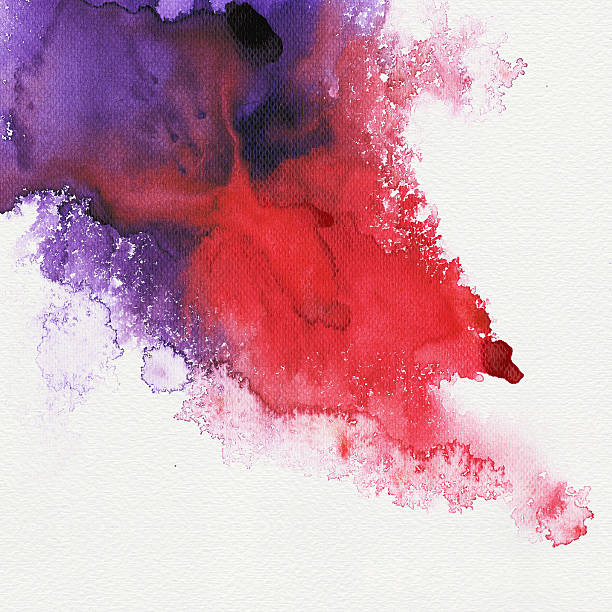 istock Abstract stain watercolors 137899591