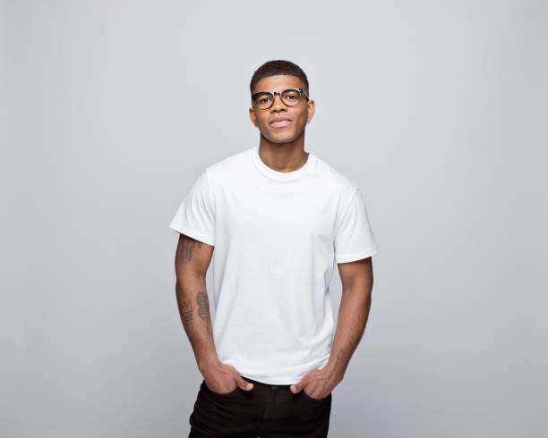 Portrait of friendly young man