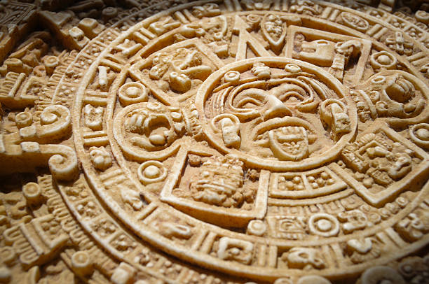 istock Aztec calendar detail 137902952