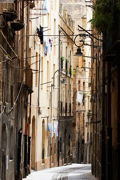 istock Old town in Cagliari 137908759