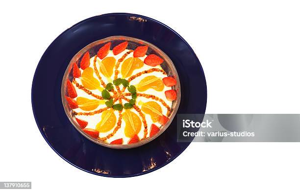 Dessert Di Frutta - Fotografie stock e altre immagini di Alimentazione sana - Alimentazione sana, Arancia, Arancione