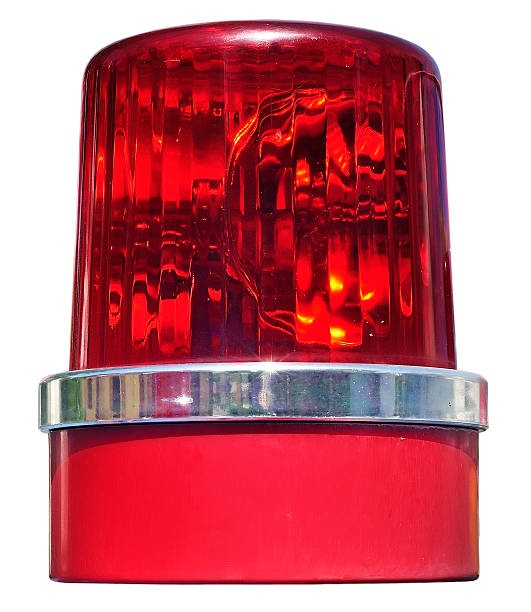 istock RED Siren ambulance revolving light 137913410