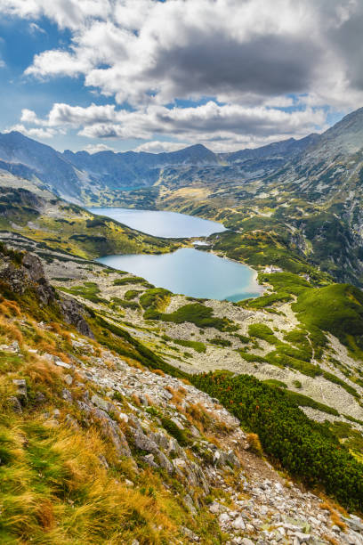 istock Five Ponds valley scenic landscape in Tatra mountain, Carpathian mountain range during summer 1379165682