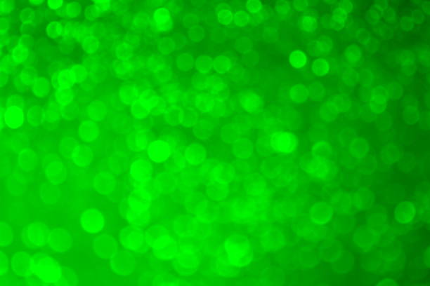 istock Blurry texture shiny circles soft colors green 1379214134