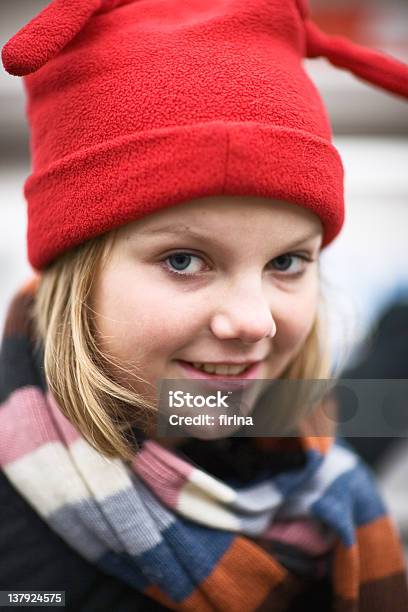 Cold Weather Stock Photo - Download Image Now - Blond Hair, Cheerful, Child