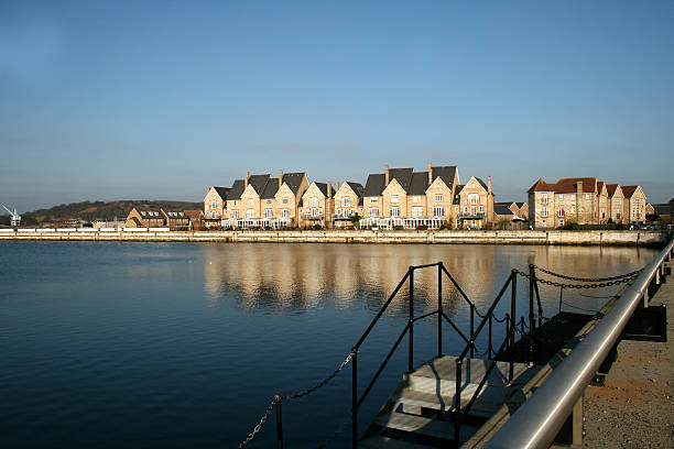 New apartments by the river