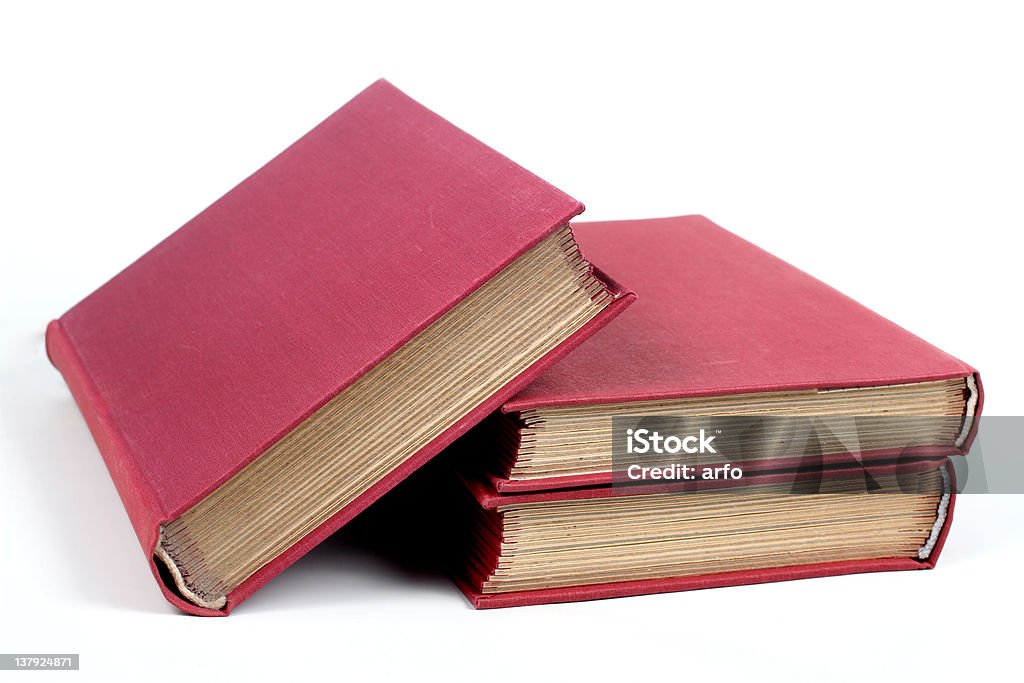 Stack of old books Advice Stock Photo