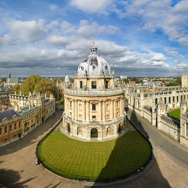 istock Aerial view of Radcliffe Camera, Oxford 137924893