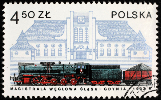 poland postage stamp