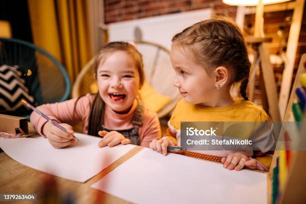 If We Work Quickly We Can Play Stock Photo - Download Image Now - Autism, Child, Childhood