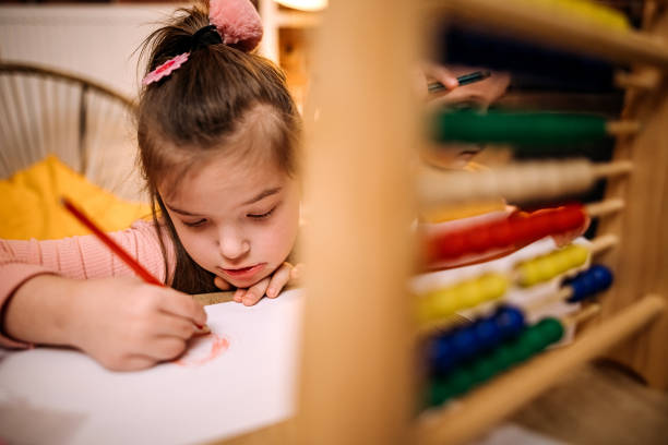 Making sure to color inside of the lines