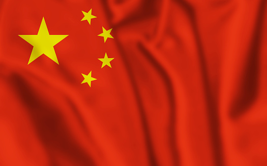 China flag. national flag of China