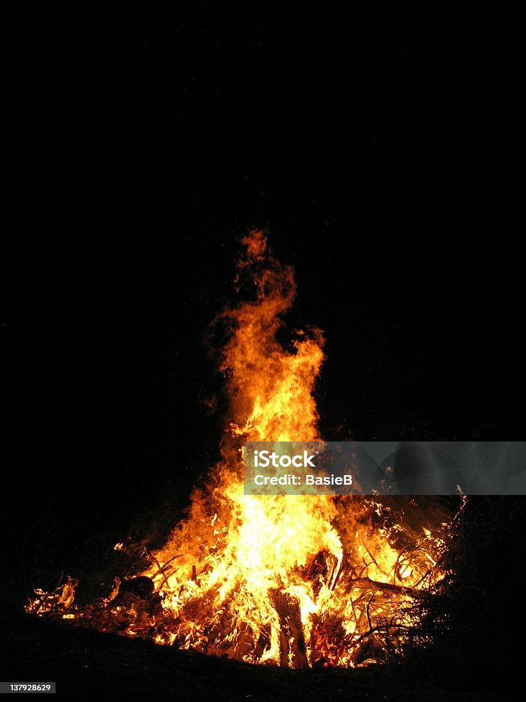 Holzfeuer - Lizenzfrei Abstrakt Stock-Foto