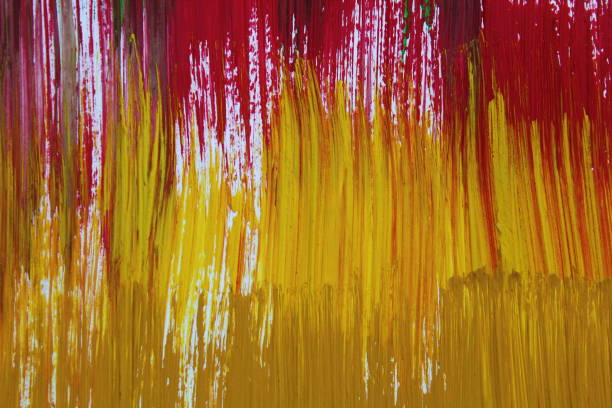 istock Abstract texture from painted with watercolor paint in different colors. 1379295428