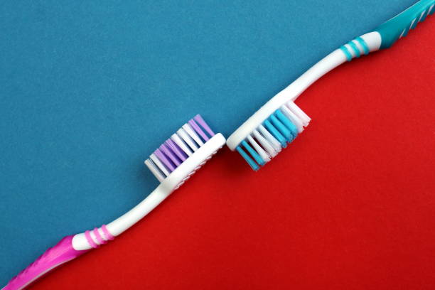Free Stock Photo of Row of Toothbrushes in Close-up | Download Free ...