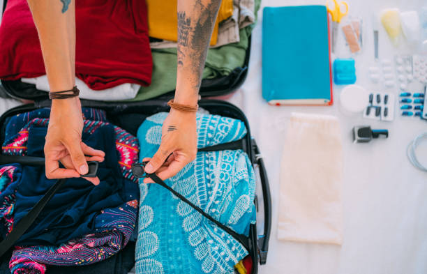 istock The suitcase is ready to lock 1379313769