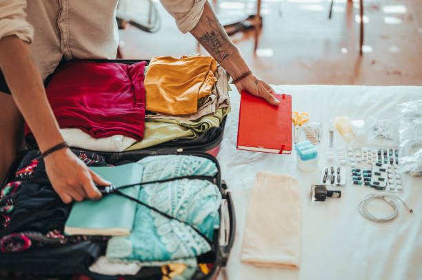 istock The man is packing for the trip 1379314303