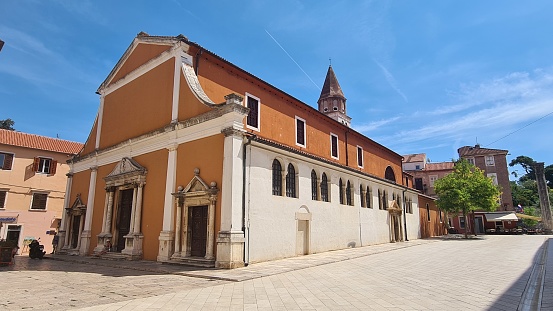 In August 2021, tourists were visiting the old town of Zadar in Croatia.