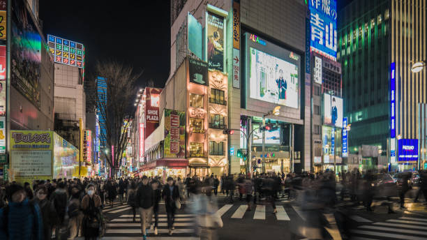 istock junction street from Tokyo Japan 1379344107