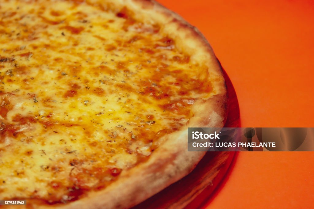 Pizza Catalog Background Single Color Stock Photo Download Image Now