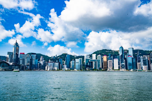 istock Hong Kong's Victorial Harbor View 1379395001