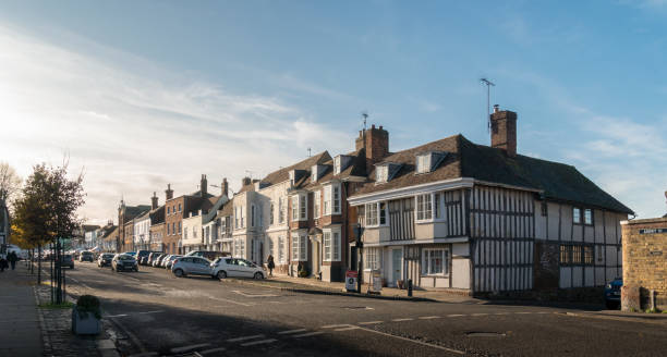 Ancient Buildings in  Faversham, Kent, UK stock photo