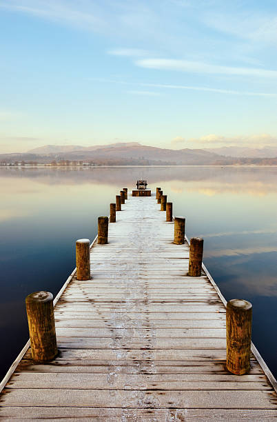 istock Jetty At Windermere, English Lake District 137940961