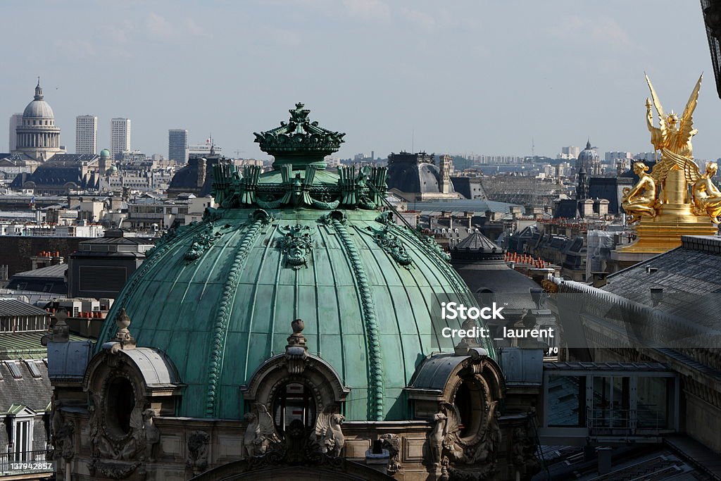 Opéra Garnier, Paris - Lizenzfrei Dach Stock-Foto