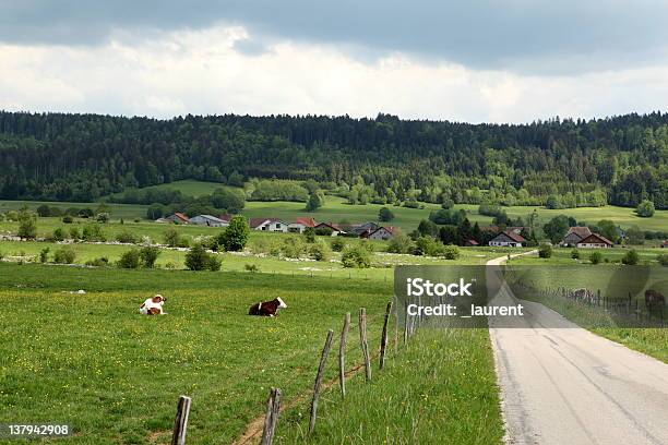 Landscape In Franche Comté Stock Photo - Download Image Now - France, Agriculture, Jura - France