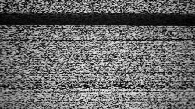 Glitch TV Static Noise Distorted Signal Problems Error Video Damage