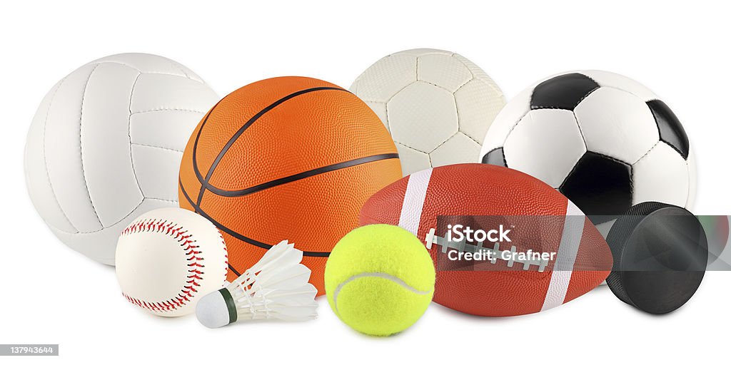 Piłki w sport 3 - Zbiór zdjęć royalty-free (Badminton - sport)