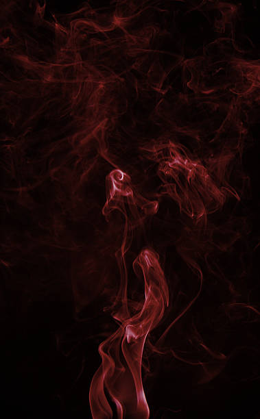 istock Flames in red on black background 137944805