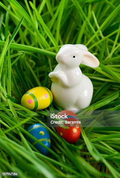 Ostern Hase Und Eier Stockfoto und mehr Bilder von Ei - Ei, Feiern, Feiertag
