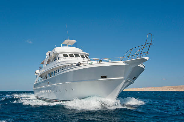 istock A luxury motor yacht out at sea 137949634