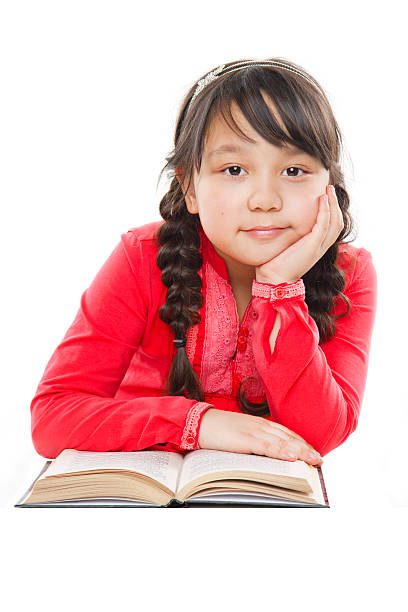 istock beautiful girl with a book 137951008