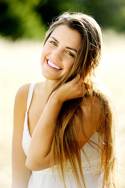 istock cute carefree woman 137951219