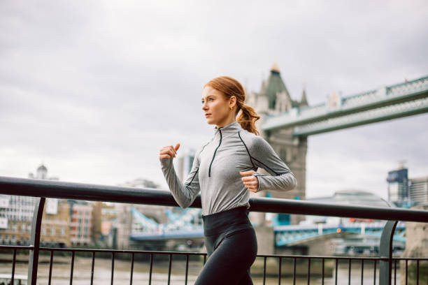 istock Fitness woman outdoors in London 1379532007