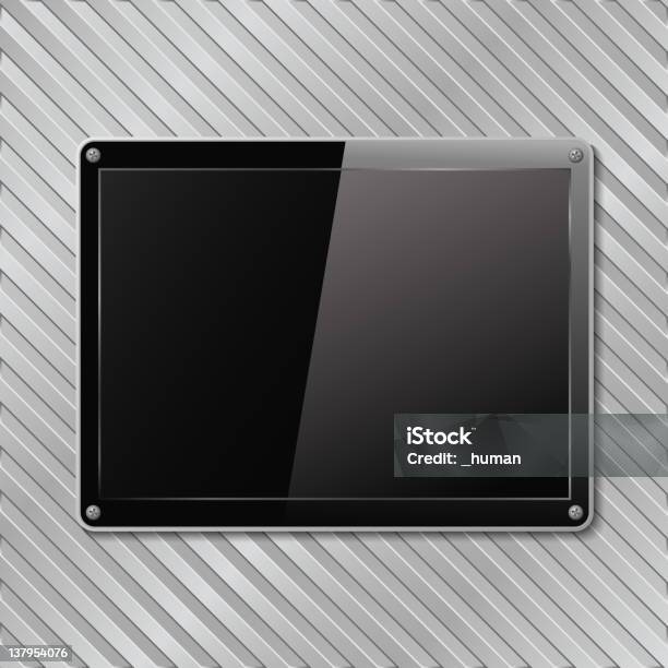 Blackplatte Stock Vektor Art und mehr Bilder von Bildhintergrund - Bildhintergrund, Daten, Design